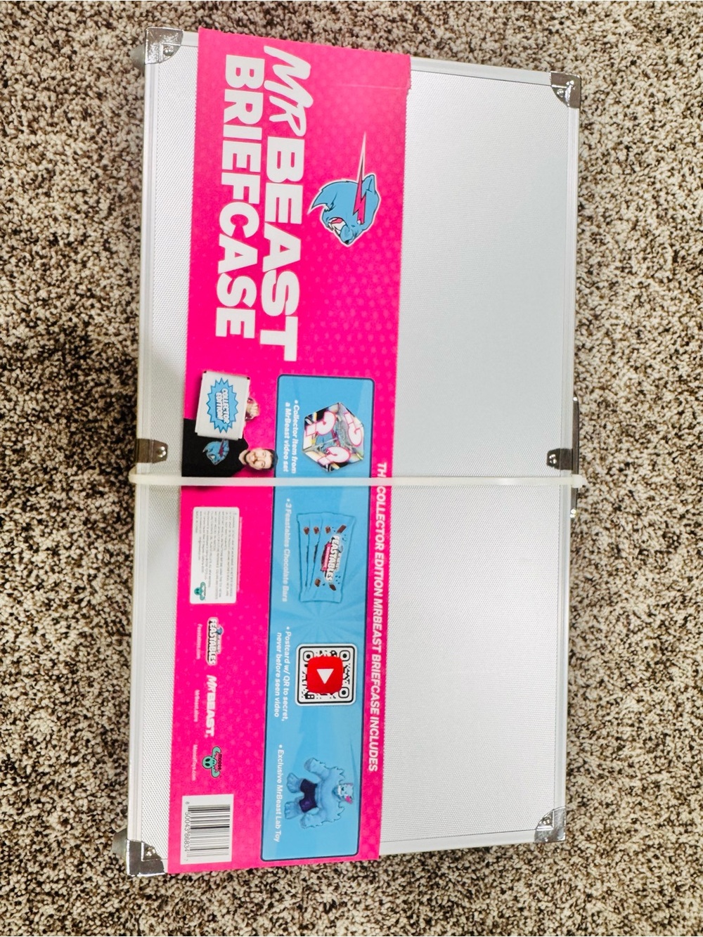 MrBeast Briefcase - limited edition- Halloween feastable theme, Briefcase